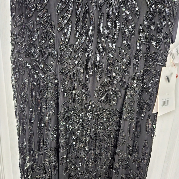 Sequin Leaf Mermaid Gown - Picture 7 of 15